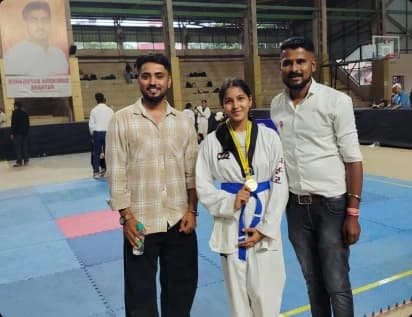 Anaya Sharma Wins Gold at 10th Open National Taekwondo Championship