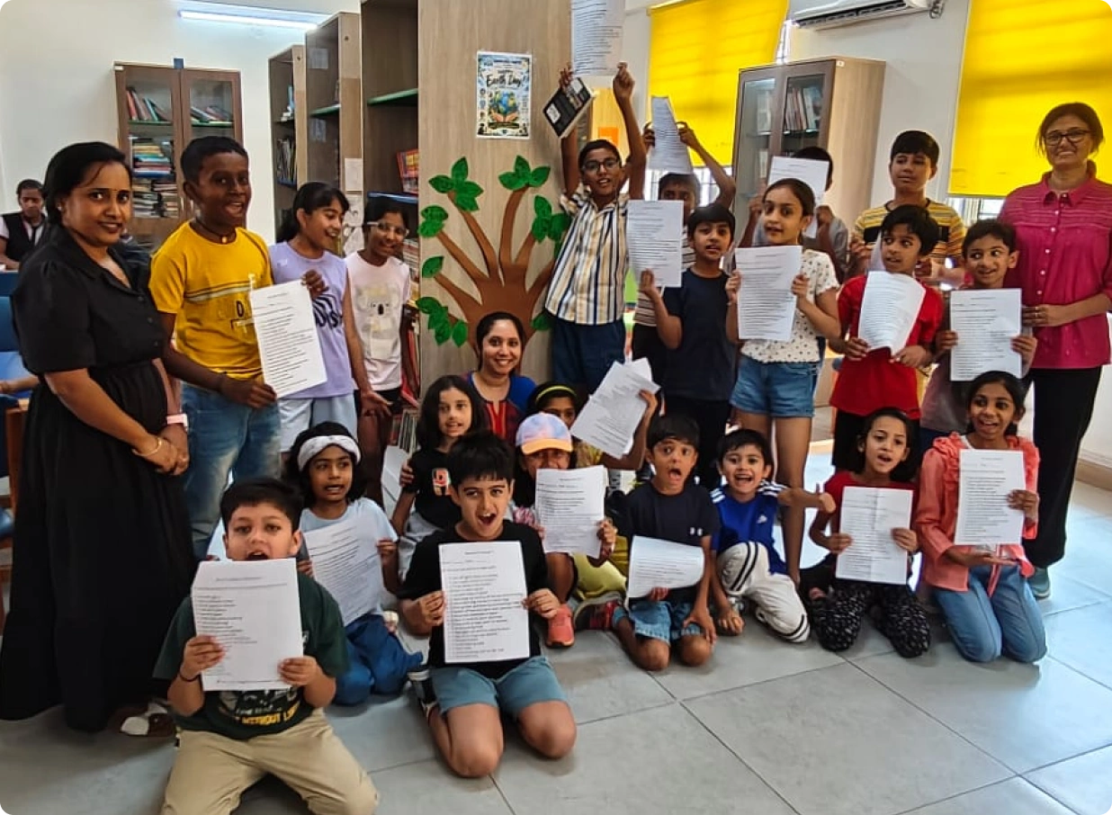 Students Pledge Eco-Friendly Actions Through Earth Promise Activity