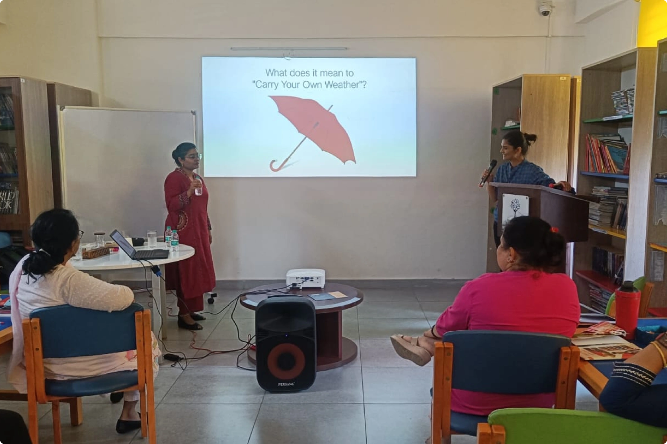 Teachers Engage in Leader in Me Workshop Day 1 image 1