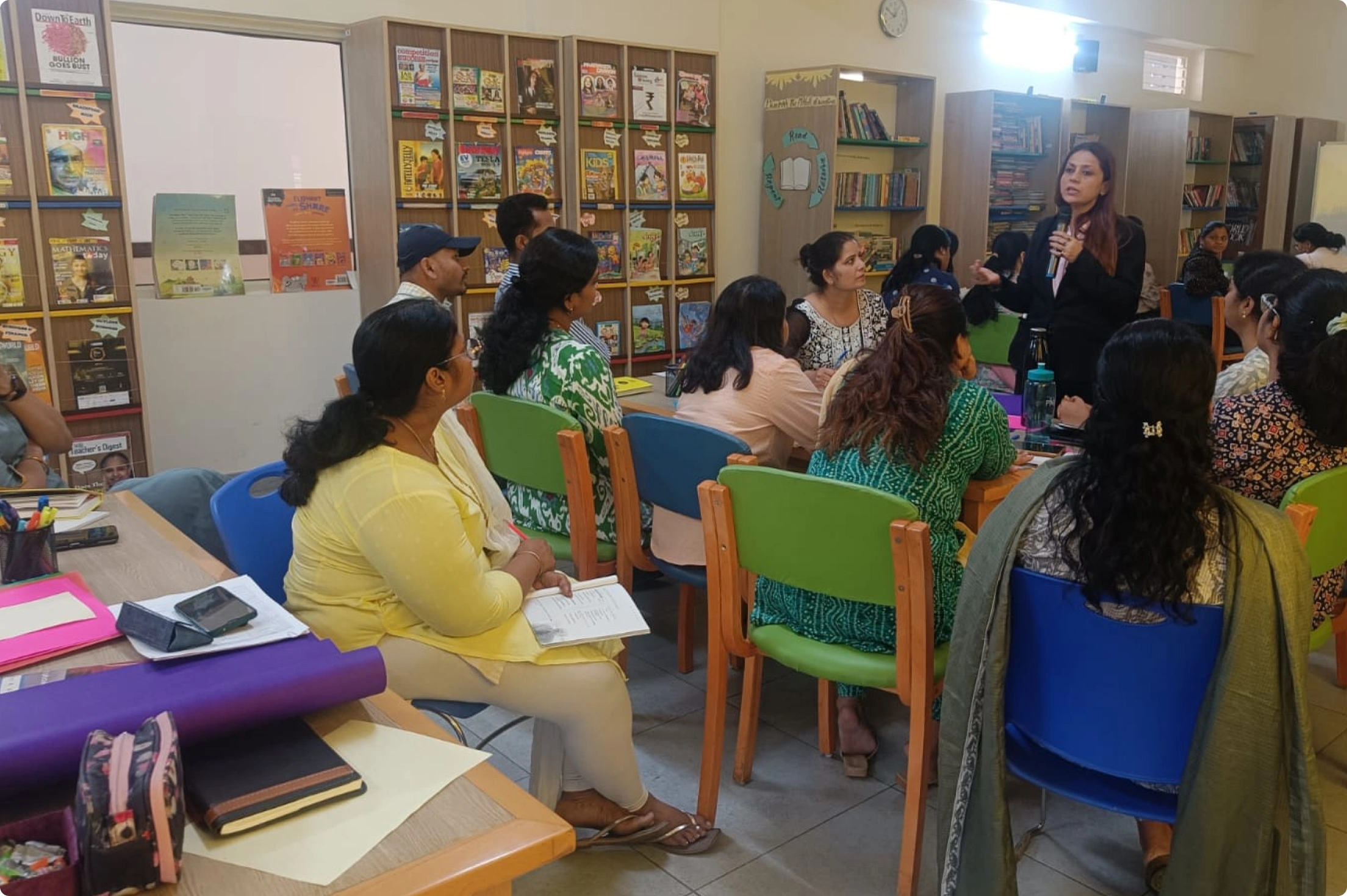 Teachers Engage in Leader in Me Workshop Day 1 image 2