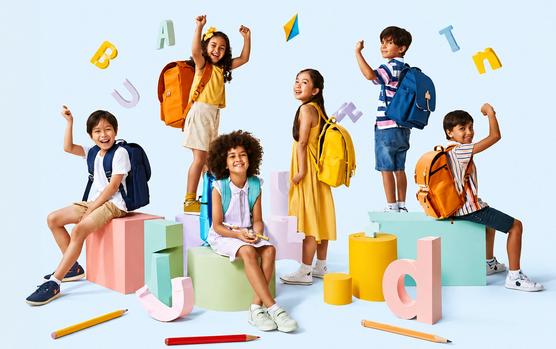 Children discovering their element in class
