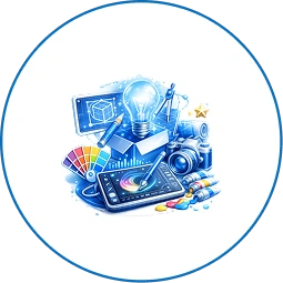 Creative Media  & Product Design Icon