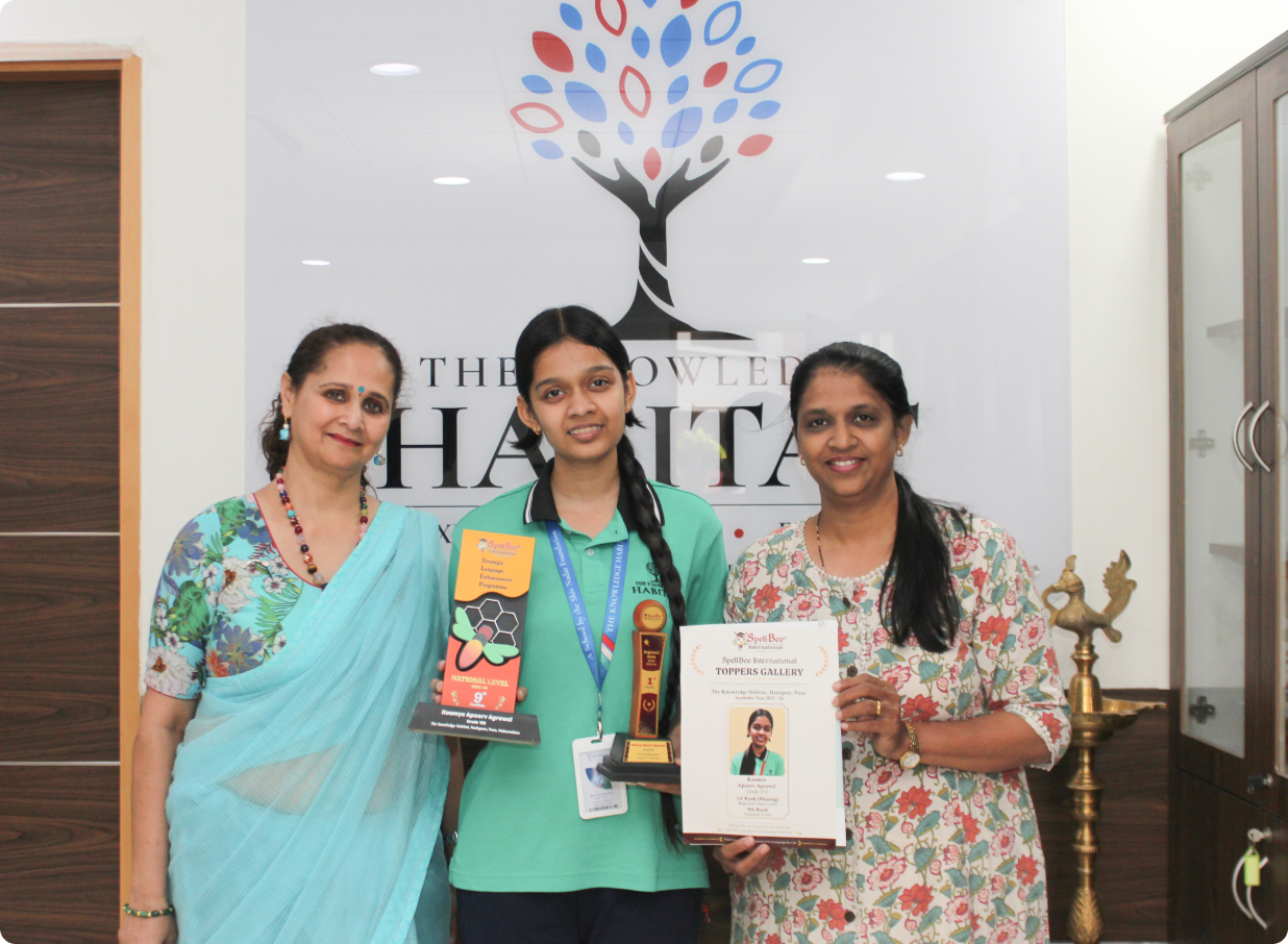 State Topper and National Spell Bee Achiever