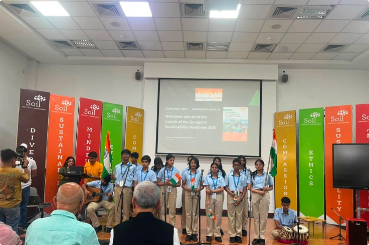School Choir Performs at Launch of Gurugram Sustainability Handbook 2026 image 2