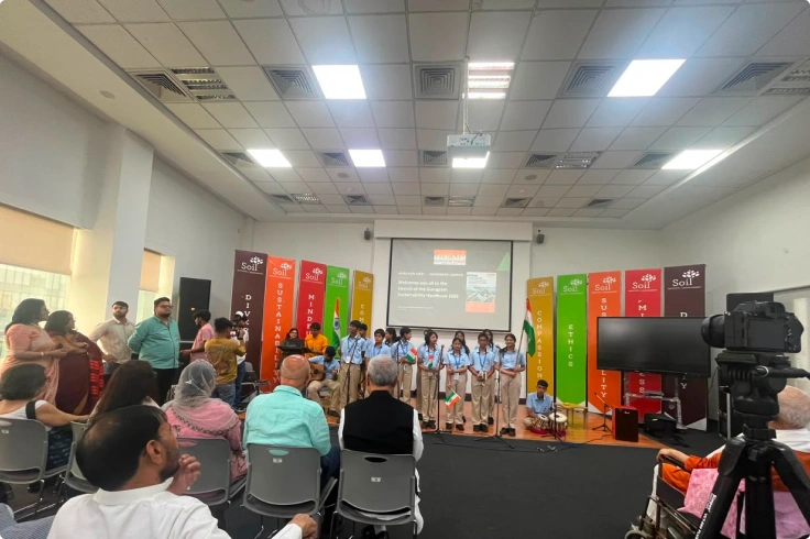 School Choir Performs at Launch of Gurugram Sustainability Handbook 2026 image 3